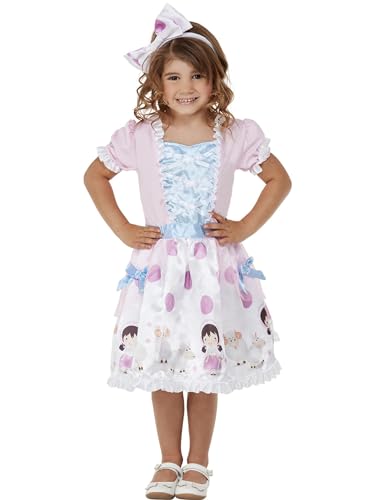 Smiffys Kleinkind-Kostüm Bo Peep (Kleine Schäferin), Rosa, Kleid und Stirnband von Smiffys