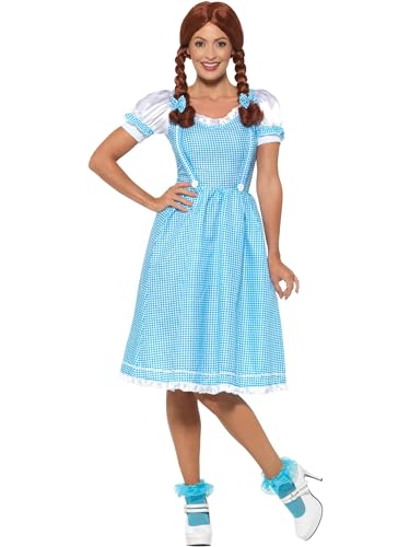 Smiffys Kostüm, Mädchen aus Kansas, Blau & Weiß, mit Kleid & Haarschleifen Smiffys Kostüm, Mädchen aus Kansas, Blau & Weiß, mit Kleid & Haarschleifen von Smiffys