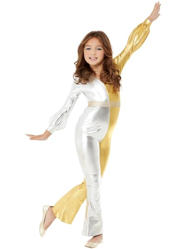 Smiffys Kostüm 70er-Jahre Superschick, Gold, Overall und Gürtel Smiffys Kostüm 70er-Jahre Superschick, Gold, Overall und Gürtel von Smiffys