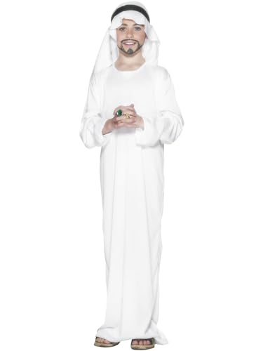 Smiffys Kostüm Araber, Weiß, mit Gewand und Kopfteil Smiffys Kostüm Araber, Weiß, mit Gewand und Kopfteil von Smiffys
