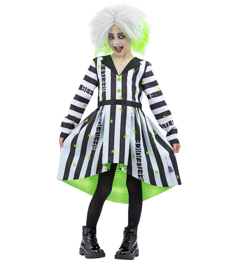 Smiffys Kostüm - Beetlejuice - Weiß/Schwarz - Smiffys - 7-9 Jahre (122-134) - Kostüme von Smiffys