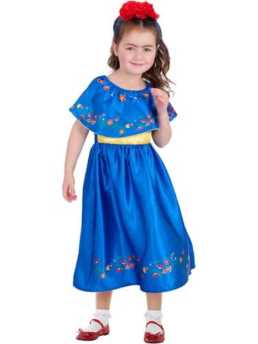 Smiffys Kostüm Künstlerin Frida, Kinder, mit Kleid und Stirnband Smiffys Kostüm Künstlerin Frida, Kinder, mit Kleid und Stirnband von Smiffys