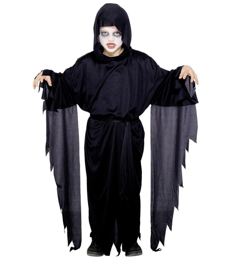Smiffys Kostüm - Screamer Ghost - Schwarz - Smiffys - 4-6 Jahre (104-116) - Kostüme von Smiffys