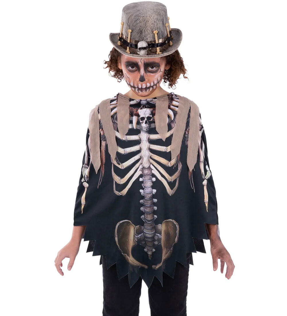 Smiffys Kostüm - Voodoo Hexendoktor Poncho - Braun/Schwarz - Smiffys - One Size - Kostüme Smiffys Kostüm - Voodoo Hexendoktor Poncho - Braun/Schwarz - Smiffys - One Size - Kostüme von Smiffys