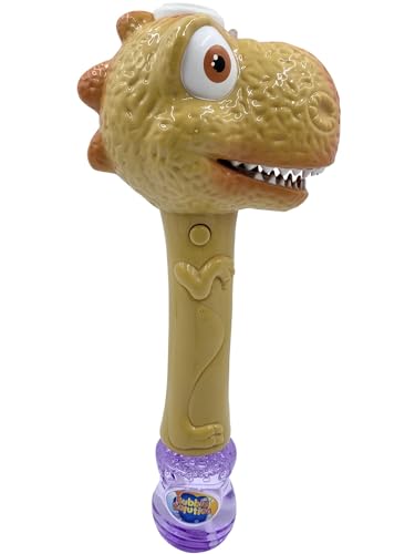 Smiffys LED leuchtender Dinosaurier-Bubble Wand, mit Bubble Pot, inklusive Batterien Smiffys LED leuchtender Dinosaurier-Bubble Wand, mit Bubble Pot, inklusive Batterien von Smiffys