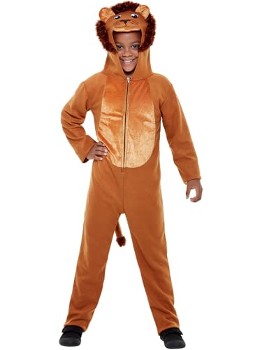 Smiffys Löwenkostüm, Braun, Mit Kapuzen-Jumpsuit Smiffys Löwenkostüm, Braun, Mit Kapuzen-Jumpsuit von Smiffys