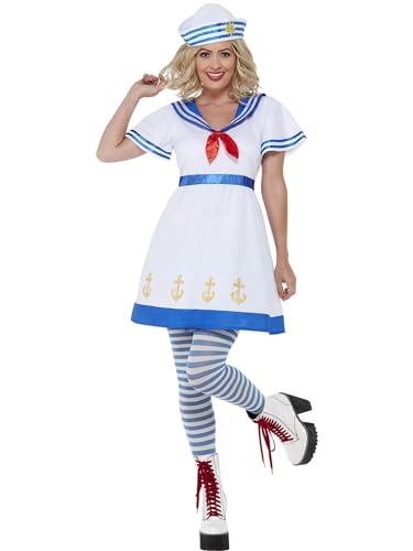 Smiffys Matrosen-Kostüm, Kleid & Hut Smiffys Matrosen-Kostüm, Kleid & Hut von Smiffys