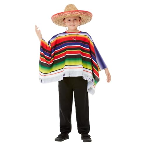 Smiffys Mexikanischer Poncho - Einheitsgröße von Smiffys