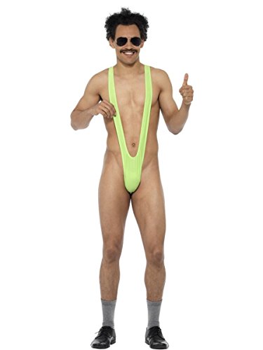 Smiffys Offizielles Lizenzprodukt Borat Mankini Green von Smiffys