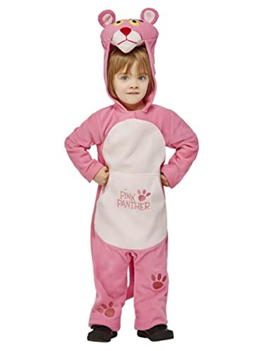 Smiffys Offizielles Lizenzprodukt von Pink Panther, Größe L – Alter 10–12 Jahre von Smiffys