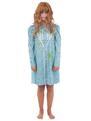 Smiffys Offizielles The Exorcist Regan Kostüm, Kittel, Kleid, Damen, lizenziertes Horror-Kostüm, Outfit für Halloween-Partys und gruselige Filmveranstaltungen, Größe M Smiffys Offizielles The Exorcist Regan Kostüm, Kittel, Kleid, Damen, lizenziertes Horror-Kostüm, Outfit für Halloween-Partys und gruselige Filmveranstaltungen, Größe M von Smiffys