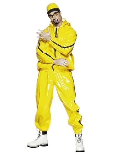 Smiffys Rapper Kostüm - Größe: M - Verkleidung Hip-Hop gelb Karneval Halloween & Motto-Party Smiffys Rapper Kostüm - Größe: M - Verkleidung Hip-Hop gelb Karneval Halloween & Motto-Party von Smiffys