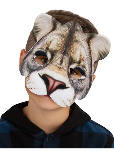 Smiffys Realistische Löwenmaske, braun, mit Gummiband Smiffys Realistische Löwenmaske, braun, mit Gummiband von Smiffys