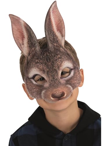 Smiffys Realistische Maske des braunen Kaninchens, mit Gummiband Smiffys Realistische Maske des braunen Kaninchens, mit Gummiband von Smiffys