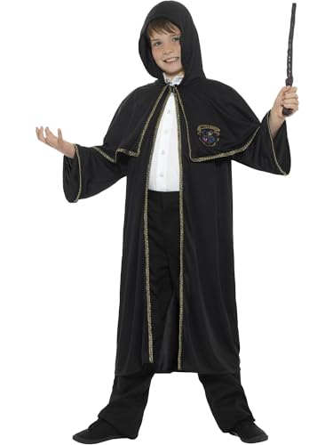 Wizard Cloak, Black, (XL) von Smiffys
