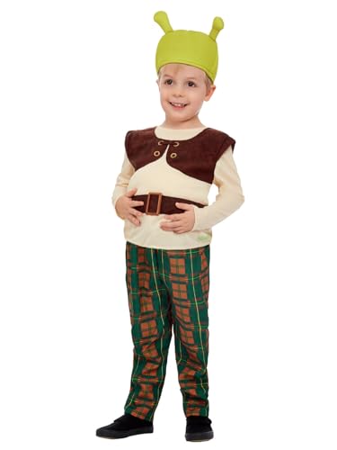 Shrek Costume, Green von Smiffys