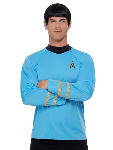 Smiffys Star Trek-Uniform Wissenschaftsoffizier, Raumschiff Enterprise, Blau, Oberteil Smiffys Star Trek-Uniform Wissenschaftsoffizier, Raumschiff Enterprise, Blau, Oberteil von Smiffys