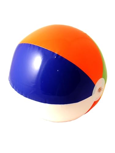 Smiffys 29031 - Strandball aufblasbare, 40 cm, mehrfarbig Smiffys 29031 - Strandball aufblasbare, 40 cm, mehrfarbig von Smiffys