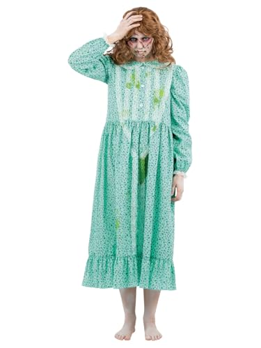 Smiffys The Exorcist, Regan-Kostüm, Kleid mit Kotzaufdruck von Smiffys