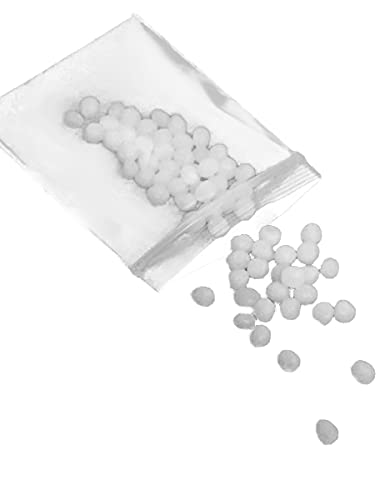 Smiffys Thermische Zahnprothesenbeschlag-Perlen, keine One Size, 47024, Weiß von Smiffys
