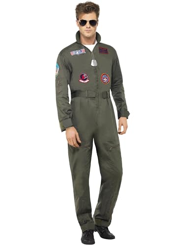 Top Gun Deluxe Male Costume (XL) von Smiffys
