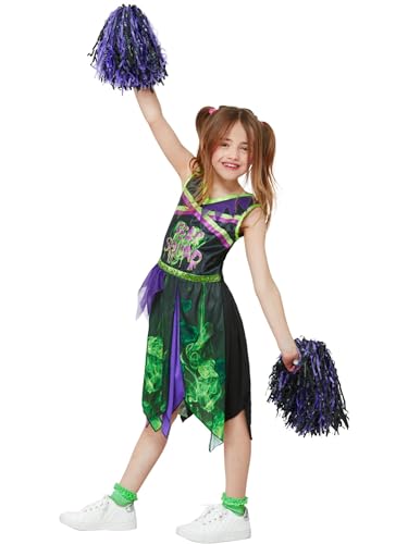 Smiffys Toxische Cheerleaderin-Kostüm, Kleid & Pompons Smiffys Toxische Cheerleaderin-Kostüm, Kleid & Pompons von Smiffys