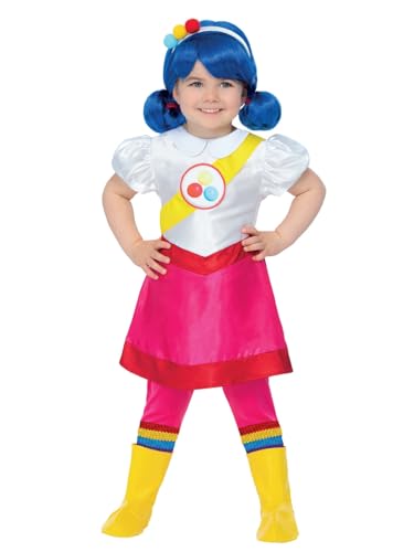 Smiffys True and The Rainbow Kingdom True-Kostümkleid, Leggings, Taschenattrappe, Stiefelabdeckungen und Stirnband Smiffys True and The Rainbow Kingdom True-Kostümkleid, Leggings, Taschenattrappe, Stiefelabdeckungen und Stirnband von Smiffys