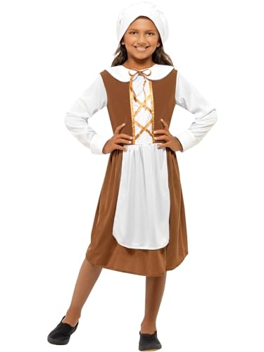 Tudor Girl Costume (L) von Smiffys