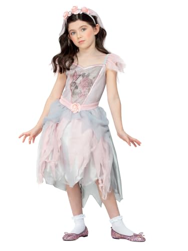 Smiffys Vintage Geisterbraut-Kostüm, Kleid & Schleier-Stirnband Smiffys Vintage Geisterbraut-Kostüm, Kleid & Schleier-Stirnband von Smiffys