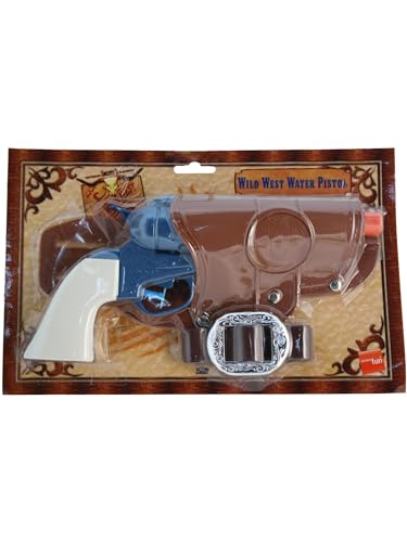 Smiffys Western-Wasserpistole, Eine Pistole, mit Holster und Gürtel von Smiffys