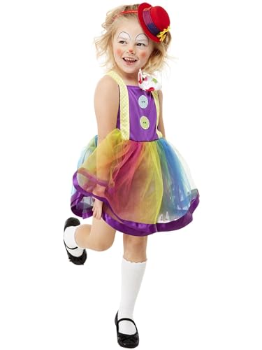 Toddler Clown Costume, Purple von Smiffys