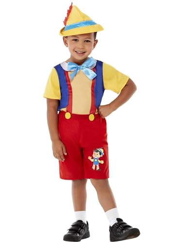 Smiffys Kleinkind Puppet Boy, Rot, Einteiler und Hut von Smiffys