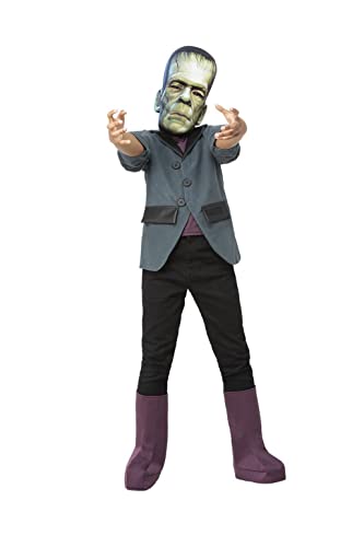 Universal Monsters Frankenstein Costume - Jacket, Boot Covers & EVA Mask - L von Smiffys