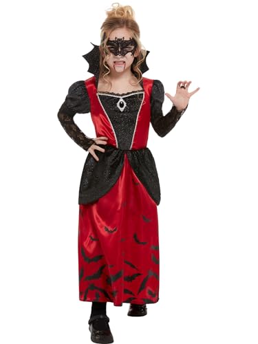 Vampire Costume, Black (S) von Smiffys