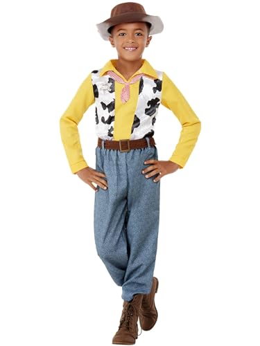 Smiffys Western Cowboy-Kostüm für Jungen, Oberteil und Hose Smiffys Western Cowboy-Kostüm für Jungen, Oberteil und Hose von Smiffys
