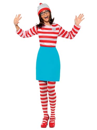 Where's Wally? Wenda Costume (S) von Smiffys