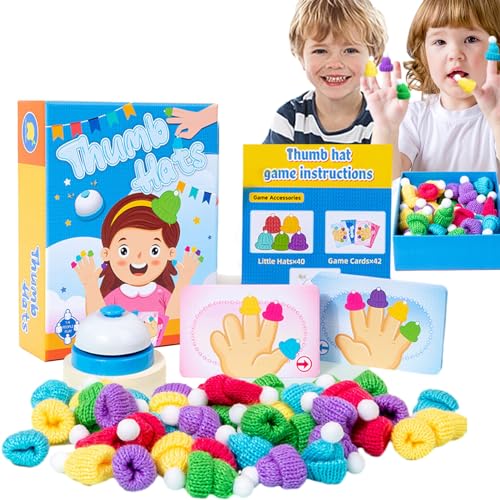 Smileshiney Interaktives Matching-Spiel, Farbsortierspielzeug, Interaktives Eltern-Kind-Spiel für die Linke und rechte Hand, Vorkindergartenspielzeug für Kinder ab 3 Jahren für Kindergarten von Smileshiney