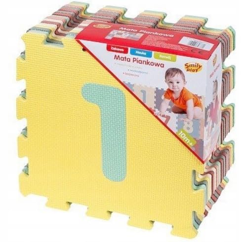 Puzzle Bodenmatte Schaummatte Pastell 16 Stk. Smily Play Puzzle Bodenmatte Schaummatte Pastell 16 Stk. Smily Play von Smily Play