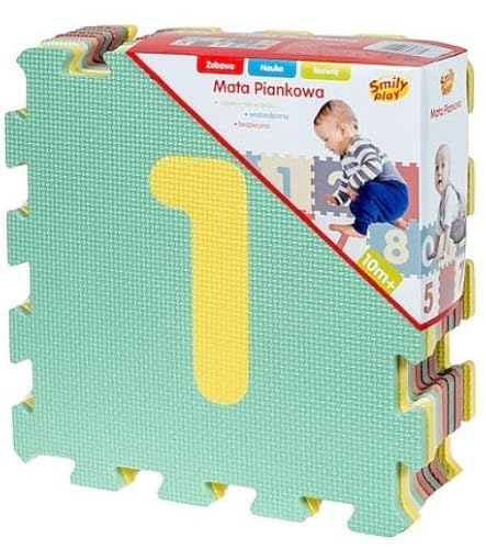 Puzzle Bodenmatte Schaummatte Pastell Ziffern 10St Smily Play Puzzle Bodenmatte Schaummatte Pastell Ziffern 10St Smily Play von Smily Play