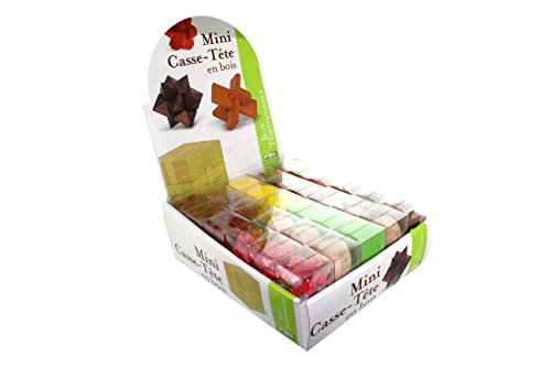 Smir CT9905 Display mit 60 Mini-Puzzle aus Holz von Smir