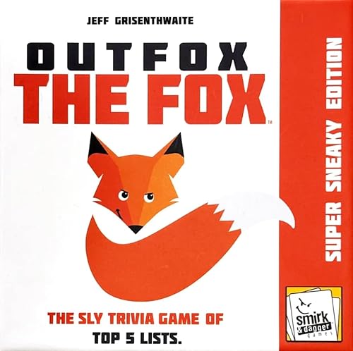 Outfox Der Fuchs – Sly Top-Fünf-Trivia-Partyspiel von Smirk & Dagger | ab 10 Jahren | 3–10 Spieler | 40–60 Minuten Spielzeit von Smirk & Dagger