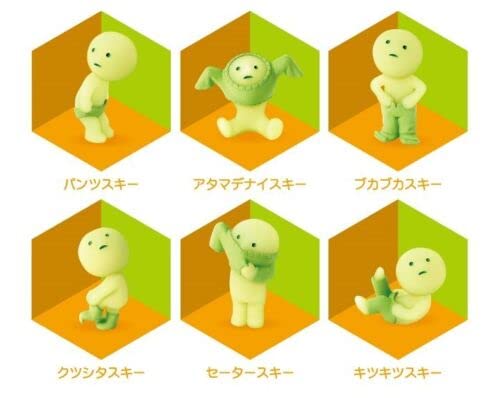 Smiski Dreams Glow in The Dark Figur, Dressing-Serie, zufälliger Stil, 1 Stück Smiski Dreams Glow in The Dark Figur, Dressing-Serie, zufälliger Stil, 1 Stück von Smiski