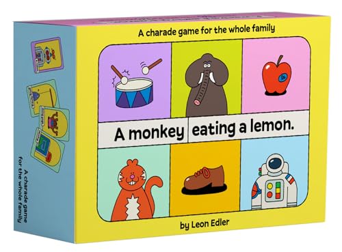 A Monkey Eating a Lemon: A Funny Charade Game for The Whole Family A Monkey Eating a Lemon: A Funny Charade Game for The Whole Family von Smith Street Books