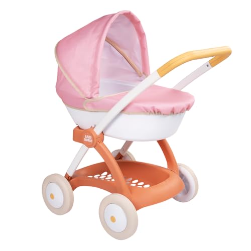 Smoby - Baby Krankenschwester - Kinderwagen - für Babys und Puppen bis 42 cm - Einziehbare Kapuze - Aufbewahrungskorb - Ab 18 Monaten - Hergestellt in Spanien Smoby - Baby Krankenschwester - Kinderwagen - für Babys und Puppen bis 42 cm - Einziehbare Kapuze - Aufbewahrungskorb - Ab 18 Monaten - Hergestellt in Spanien von Smoby Toys