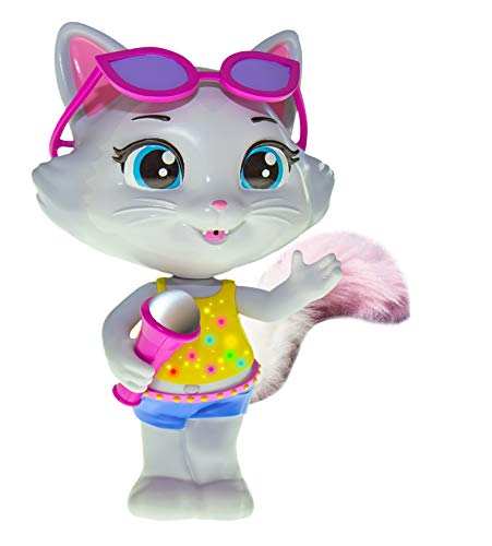 44 Katzen Musical Milady Elektronische Figuren, 20 cm, Songs der TV-Serie und Recording-Funktion, ab 3 Jahren, 7600180139 von Smoby