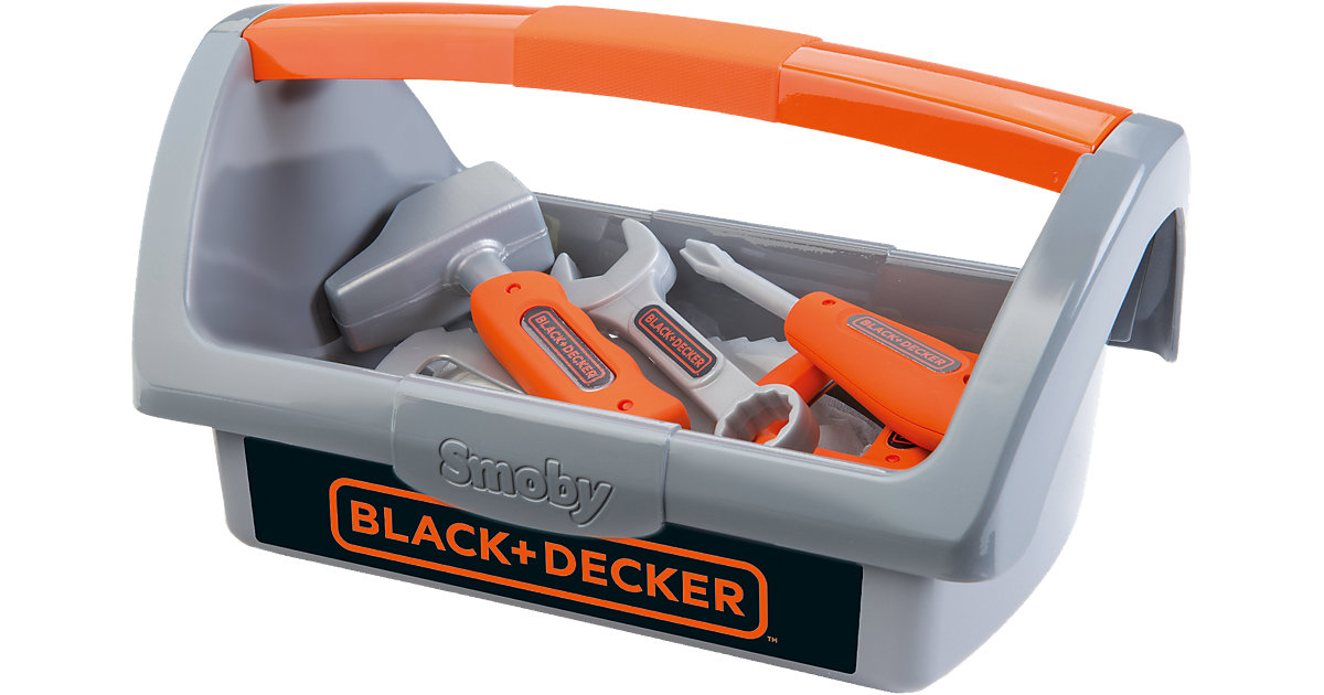 Black+Decker Werkzeugkiste bunt von Smoby