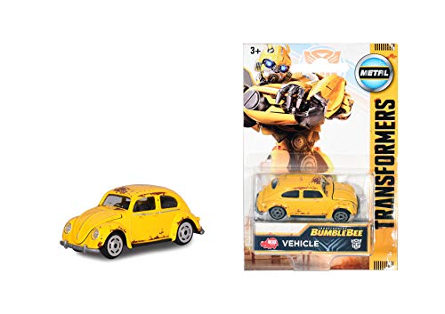 Dickie Toys 203111045 Transformers M6 Bumblebee Auto Transformers Modellauto von Smoby