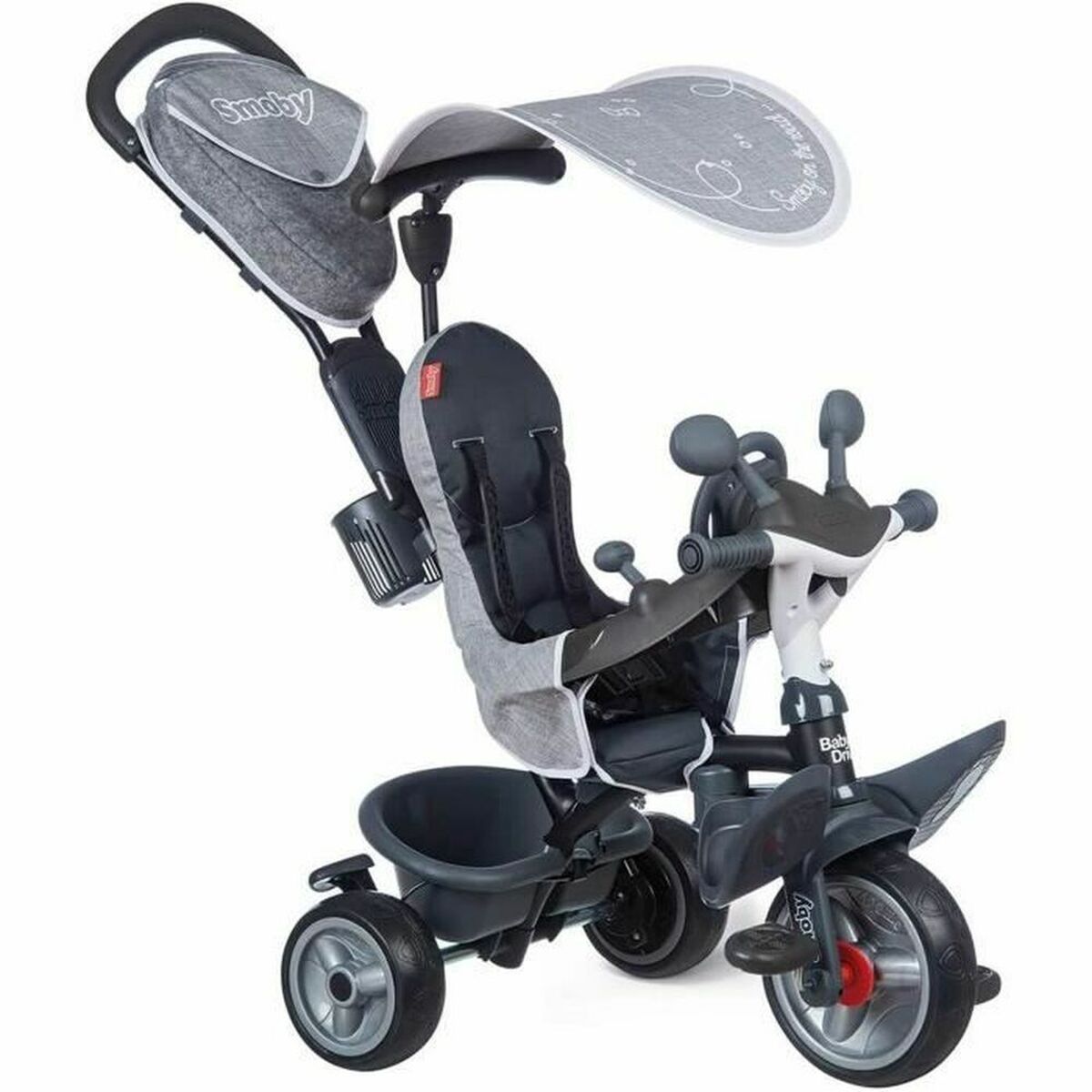 Dreirad Smoby Baby Driver Plus Grau Dreirad Smoby Baby Driver Plus Grau von Smoby