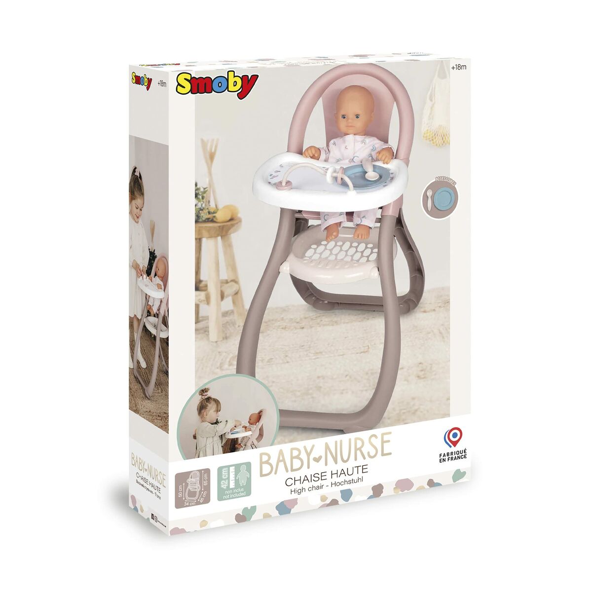 Hochstuhl Smoby Baby Nurse von Smoby