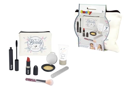Smoby Toys - My Beauty Make-Up-Set mit Kosmetiktasche - Spielzeug-Schminkset (unechte Kosmetika) für Kinder ab 3 Jahren von Smoby